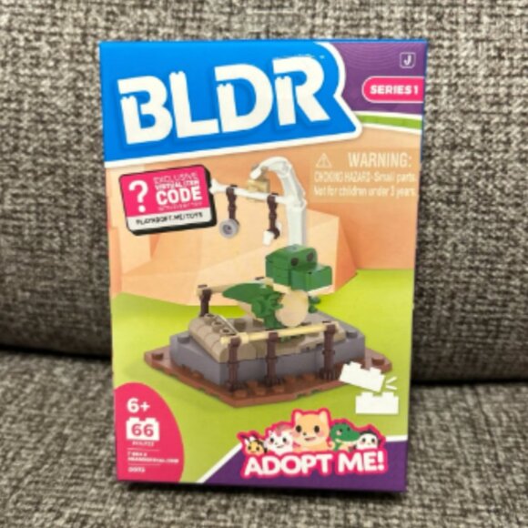 FACTORY SEALED Adopt Me BLDR Roblox Building Toys New in Box T-Rex - Picture 1 of 2
